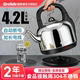 4201S家用4.2L大容量水开自动断电茶壶烧水壶 WWK Grelide 格来德