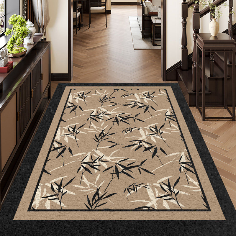 丝圈地垫入户门垫新中式门口脚垫门垫进门垫子法式门外蹭脚垫定制,居家布艺,家用脚垫,淘宝优惠券,粉丝福利购,淘宝优惠卷