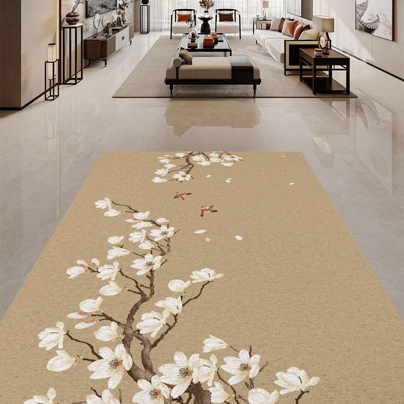 丝圈入户门地垫新中式户外门口脚垫防滑除尘地板垫子家用门垫地毯,居家布艺,家用脚垫,淘宝优惠券,粉丝福利购,淘宝优惠卷