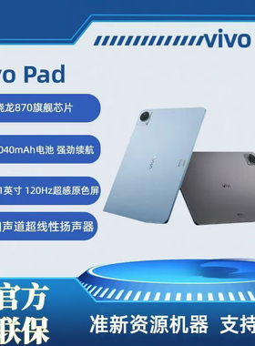 【准新】vivo Pad 骁龙870 8040mAh 11英寸 轻薄护眼办公学习智能