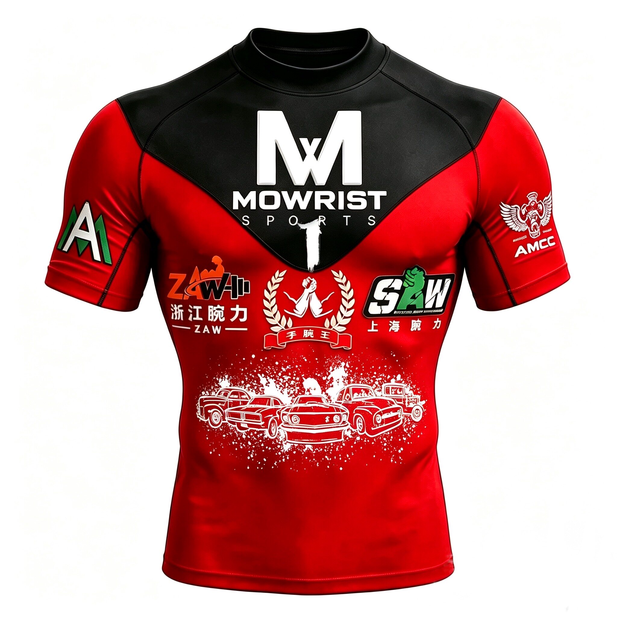 魔腕MOWRIST首届单挑赛服吉连战服丹尼尔签名款
