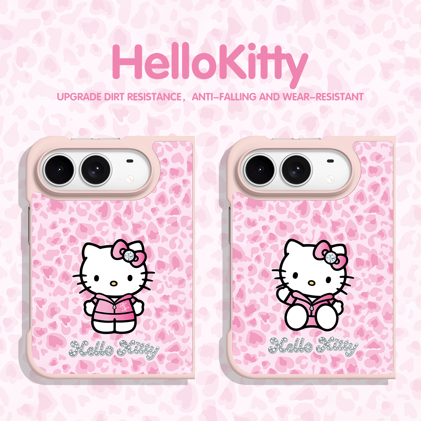 HelloKitty手机壳适配iPhone duo苹果apple折叠kt猫kitty折叠屏多iPhoneDuo凯蒂猫哈喽
