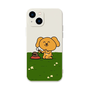 大笨狗手机壳苹果14华为mate60狗狗iPhone15Promax小米13小狗OPPO周边vivo联名12恶搞40卡通11趣味30简约适用