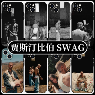 贾斯汀比伯SWAG手机壳苹果16pro华为pura70专辑iPhone15Promax小米14周边justinbieber同款vivo欧美OPPO适用x