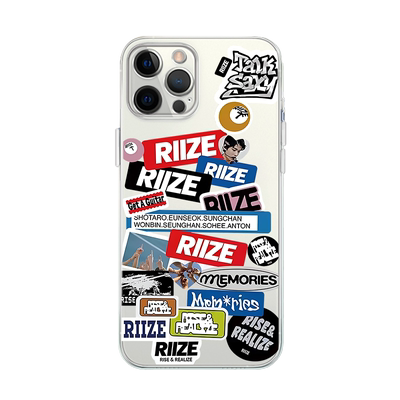 riize玩偶周边高透软壳