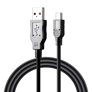 适用佳能Canon数码相机数据线miniUSB摄像机5PT型口充电线 XUS 95 105 275 240 A3000 A4000导照片连接线