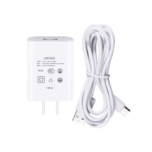 适用于Raspberry pi 4b树莓派4代B型通用电源扁圆口15W功率5.5V/5V3A充电器适配器