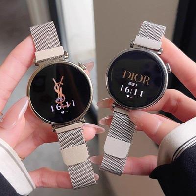 米兰金属适用GT5手表磁吸表带watch5/4/3夏男女款透气gt4pro