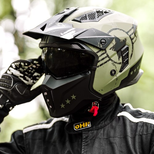 ILM摩托车头盔男女一盔四用3C