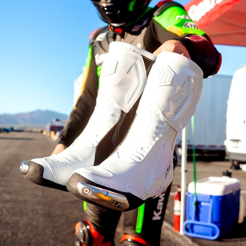 ILM摩托车骑行靴防摔透气