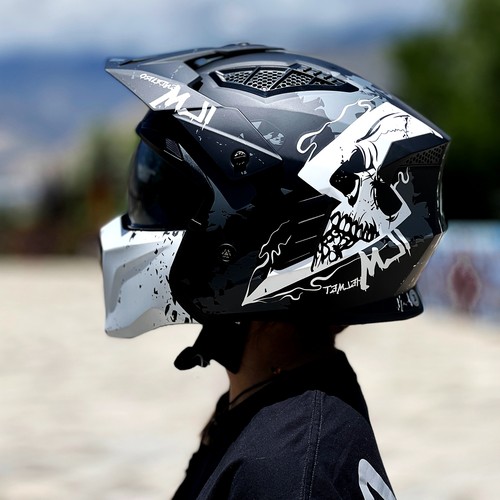 ILM摩托车头盔男女四季轻量