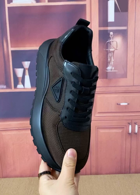 男士秋冬黑武士科技布厚底休闲阿甘板鞋潮流时尚系带加绒17823XYT