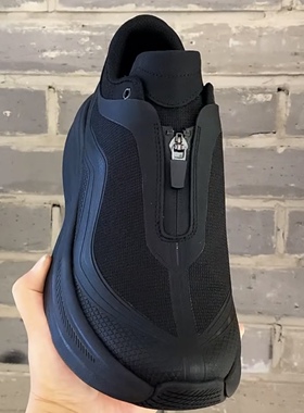 男士秋冬新品科技布一脚蹬厚底休闲运动鞋潮流时尚有单有棉SL3025