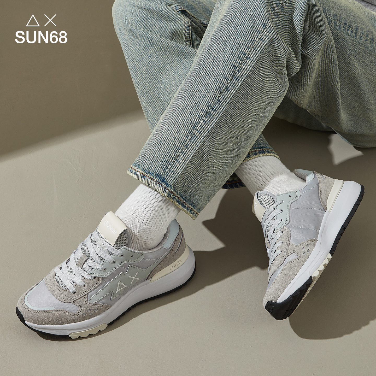 SUN68意大利时尚休闲老爹鞋