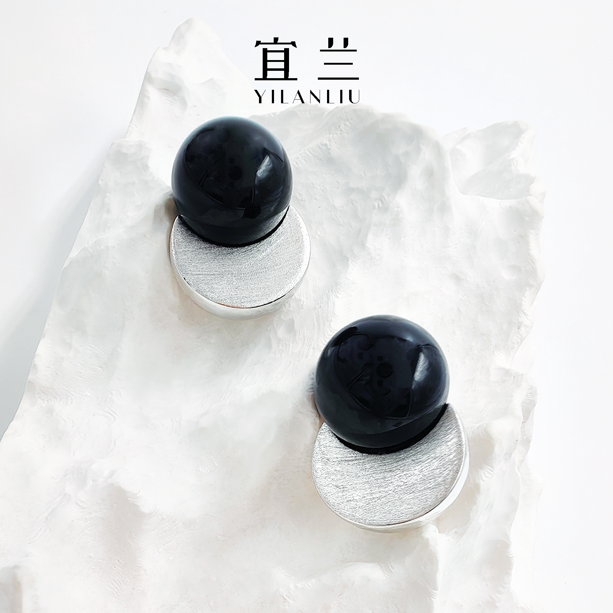 【所有姐姐的衣橱】宜兰珠宝葫芦项链耳钉玛瑙耳环新款拉丝耳饰
