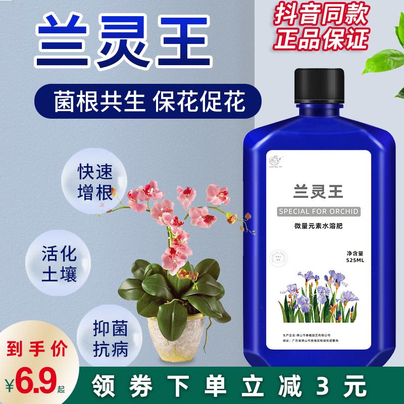 花奈儿园艺营养液兰灵王兰花用