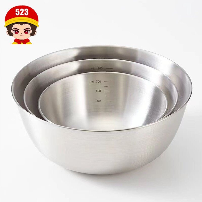 不锈钢特厚多用料理盆