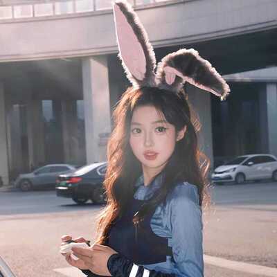 警官朱迪兔拍照服装头饰cos