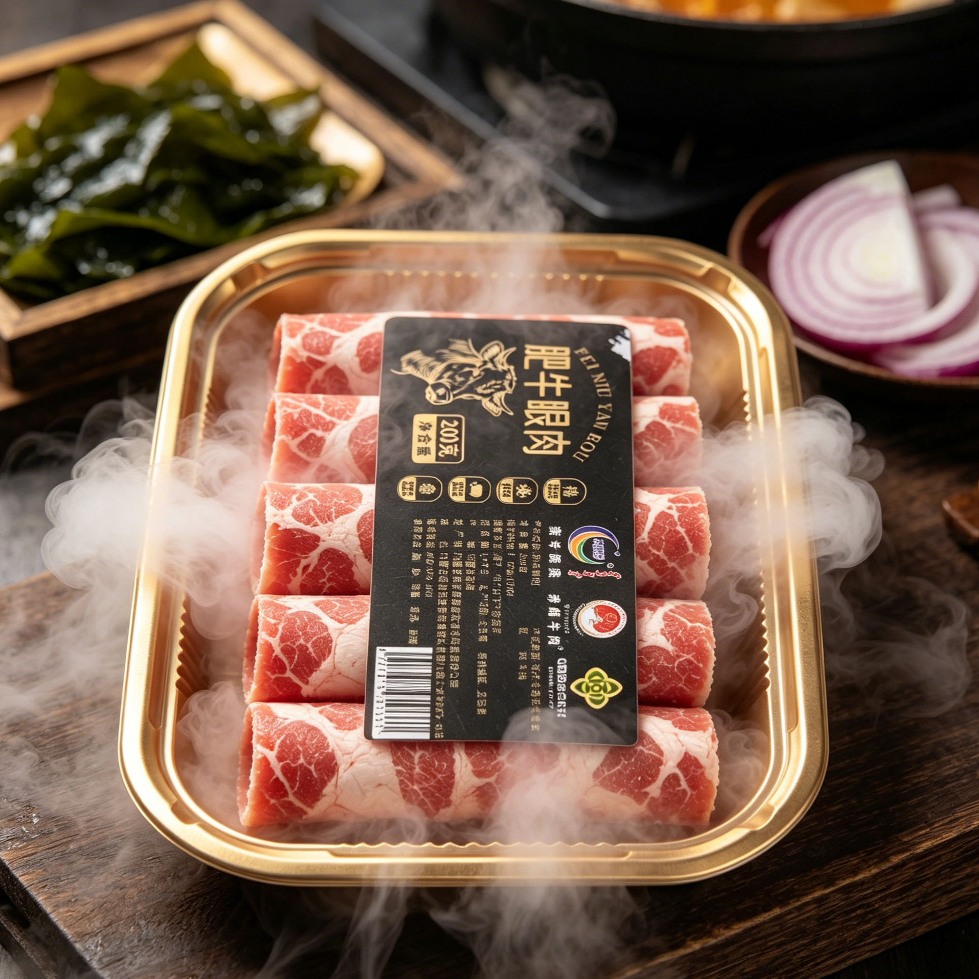 牛肉片赤峰牛肉肥牛片肥牛卷牛肉卷片涮火锅食材1000g肥牛眼肉