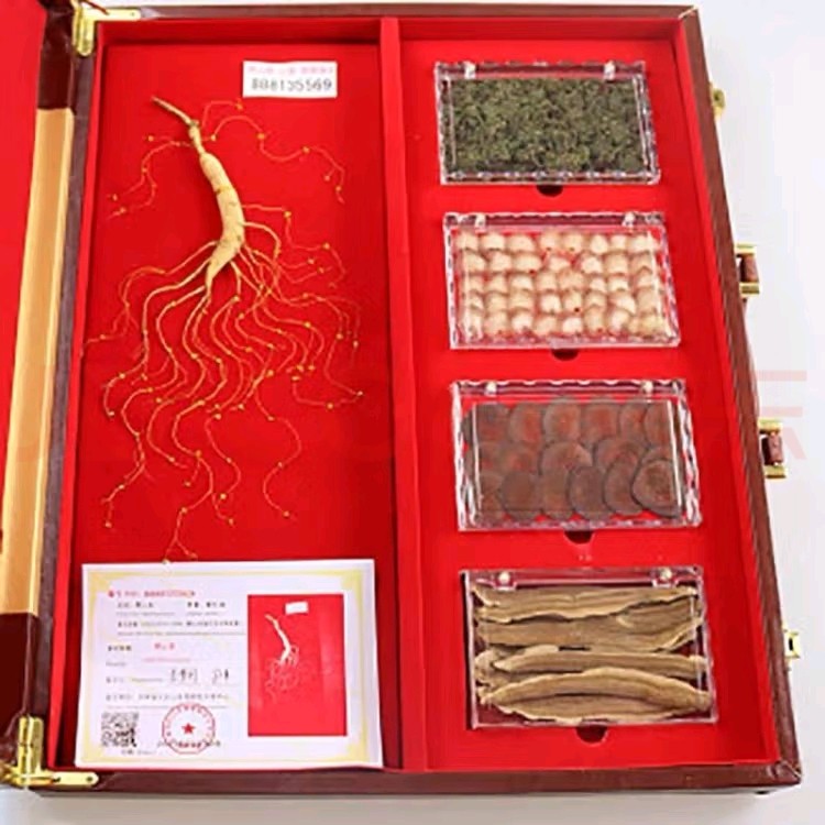 五宝礼盒装山参干品泡酒煲汤炖肉汤送父母长辈礼品高端大气上档次,传统滋补营养品,山参/野山参,淘宝优惠券,粉丝福利购,淘宝优惠卷