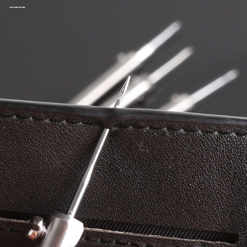 纳鞋底专用针锥子修鞋补鞋锥子不锈钢锥子尖钩针工具带孔直钩锥针