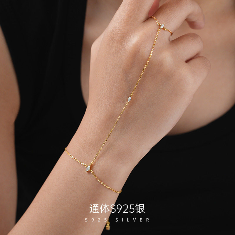榕树下S925银亚马逊马眼钻一体式