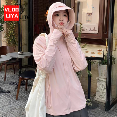 维多利亞新款原纱防晒衣女夏季薄款气凉感UPF50+防紫外线外套