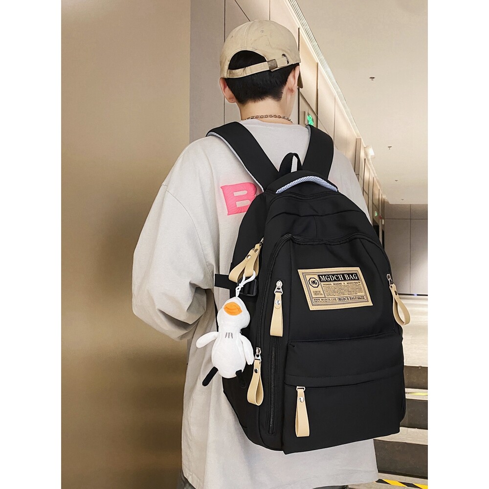 书包男初中生高中大容量大学生中学生电脑男生背包女生男士双肩包
