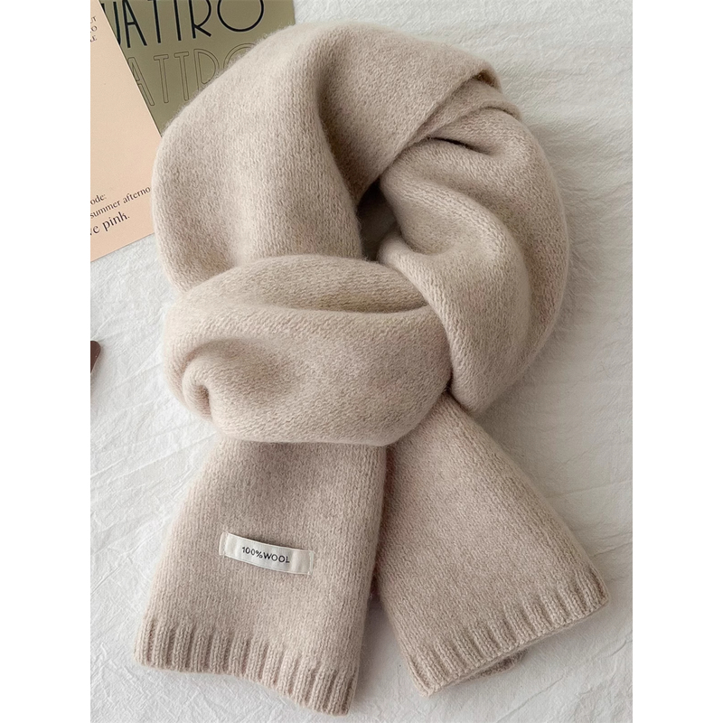 法国 Coor Keva精选澳洲纯羊绒围巾新款百搭男女冬季保暖针织围脖