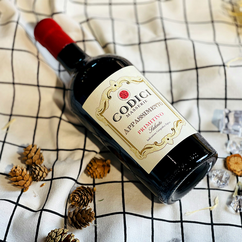 意大利 CODICI 葡萄酒 PRIMITIVO APPASSIMENTO SALENTO进口750ml
