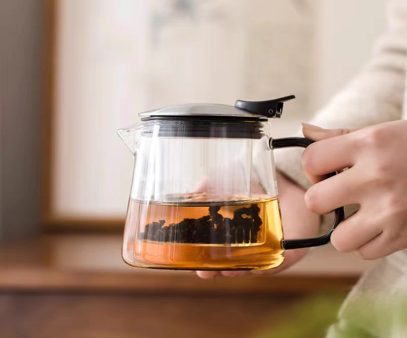 鑫凤祥玻璃壶高硼硅耐高温泡茶壶煮茶壶400ml