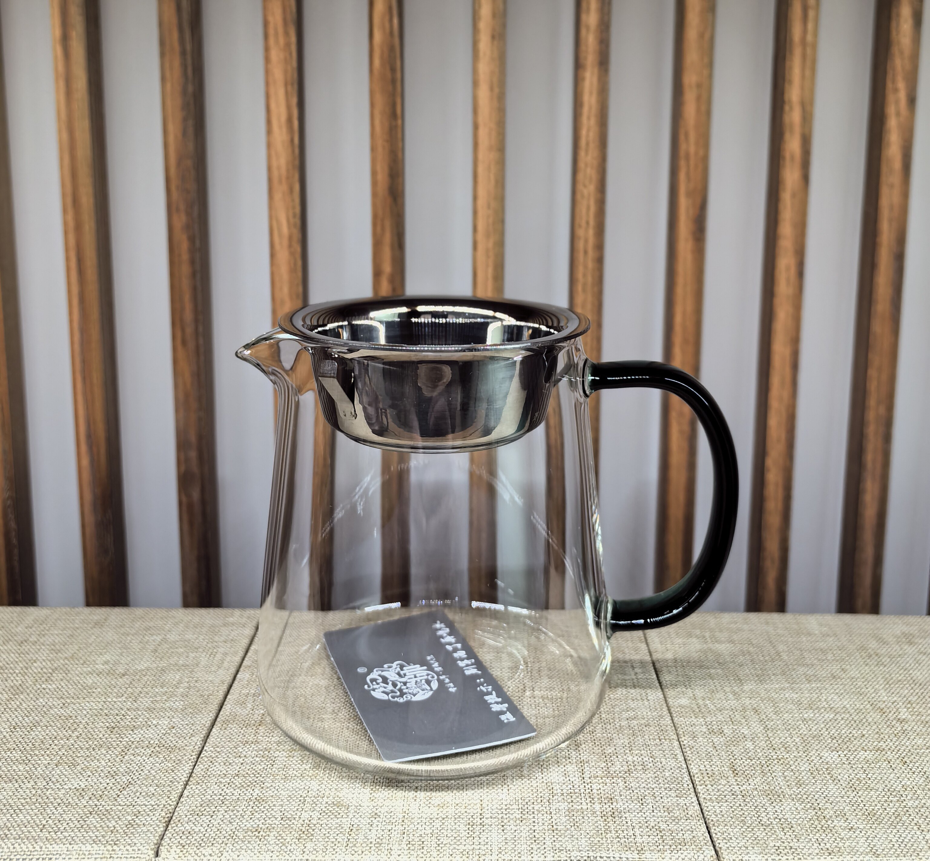 茗艺师玻璃公道杯加厚耐热工夫茶具过滤茶海分茶器带茶漏330ml