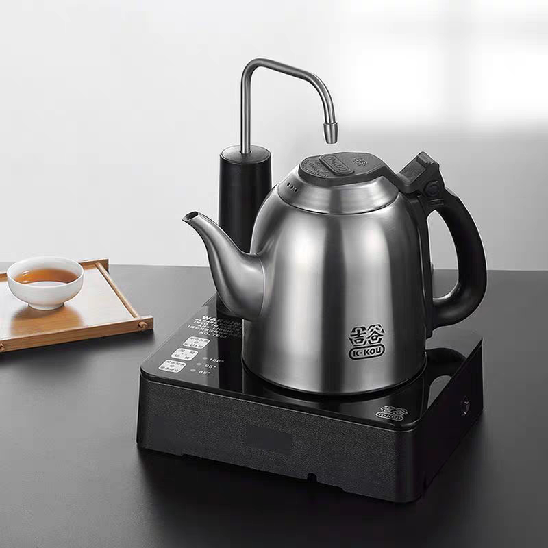 吉谷TB0102不锈钢电热水壶恒温泡茶专用家用办公烧水壶1200ml