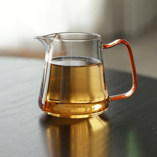 匠灶堂玻璃公道杯茶海高硼硅耐热玻璃匀杯高档茶具分茶器420ml