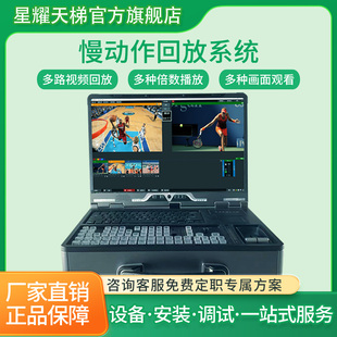 实时慢动作回放系统直播镜头录制体育赛事实时回放多倍速播放设备