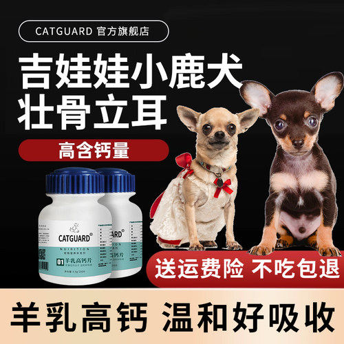 吉娃娃小鹿犬CATGUARD健骨补钙