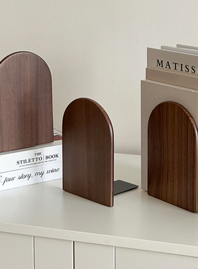 家用实木桌面书立仿真书假书学生学校书本收纳书柜收纳架摆件装饰