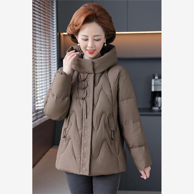 新款中年妈妈冬季时尚高