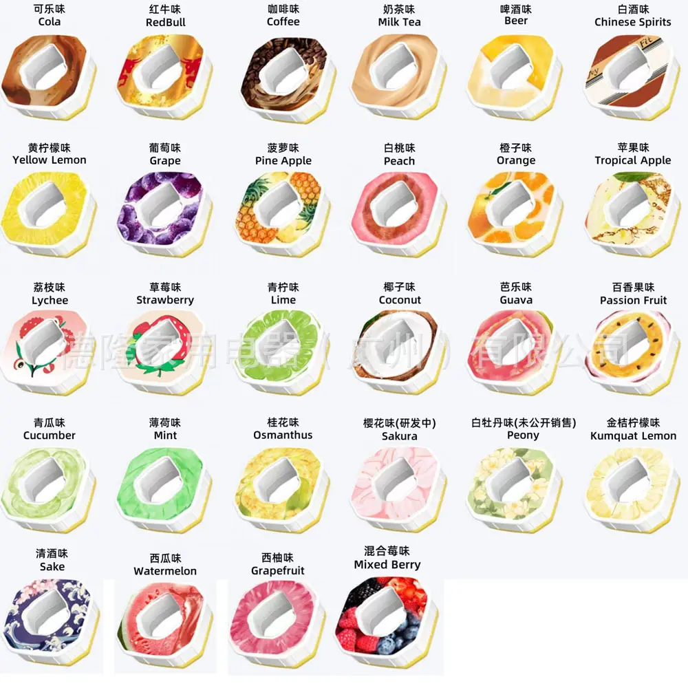方形通用香味环 果味萃香环闻气味变味玩味环热销直销图片