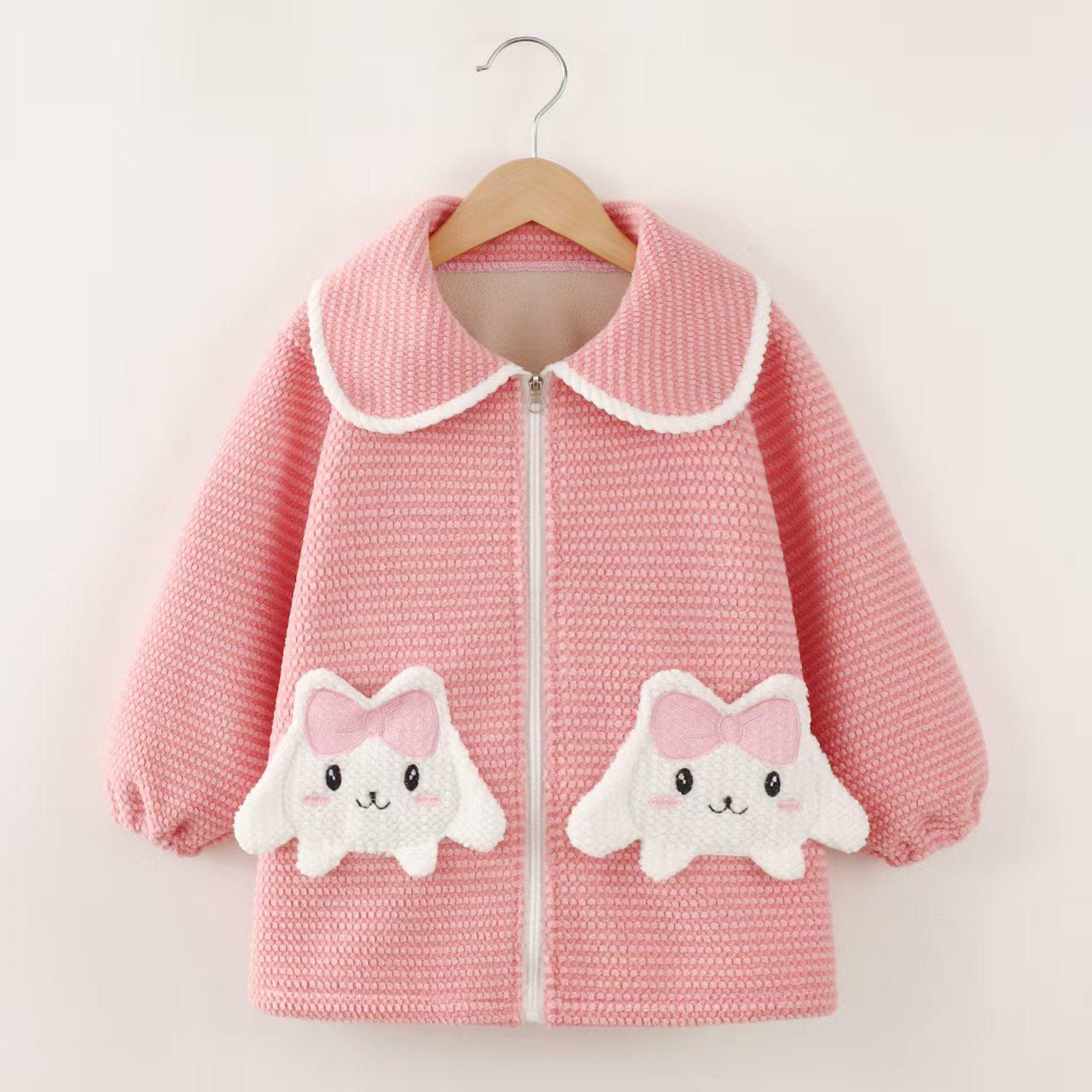 儿童罩衣秋冬外穿加大外套羽绒服长款围裙防水男女宝宝护衣正穿衣