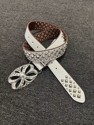 Vanan复古铆钉Cortis同款皮带高级感小众设计腰带y2k亚文化朋克风