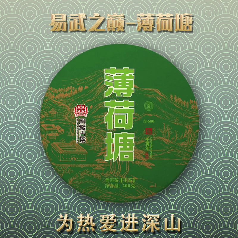 2022年春茶薄荷塘云南易武古树