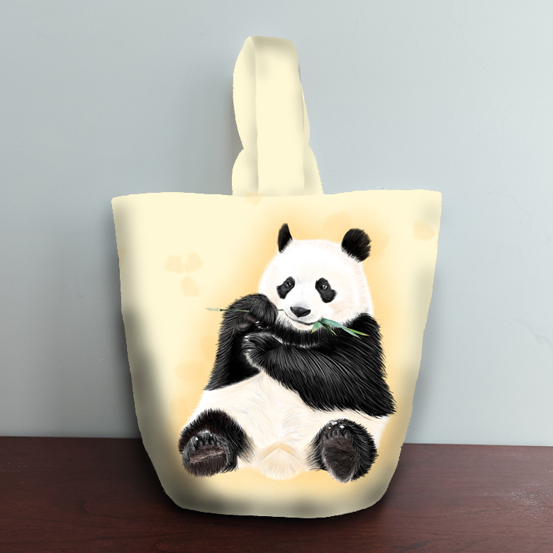 大熊猫润玥二狗原创水桶包手提包合集