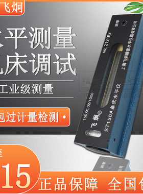 正品上海飞环飞炯框式/条式水平仪SK/ST100 150 200 250 300钳工