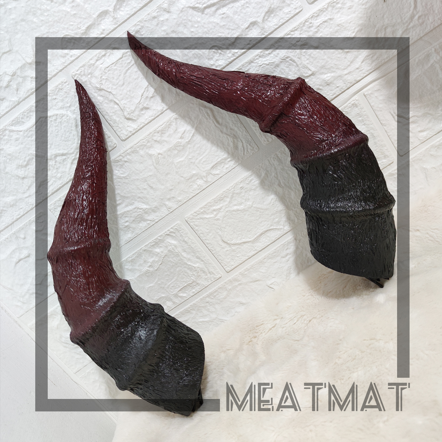 彩虹社魔王艾玛奥加斯特cos头饰