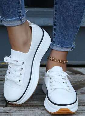 women shoes休闲厚底飞织透气大码户外运动女鞋大码户外36-432024