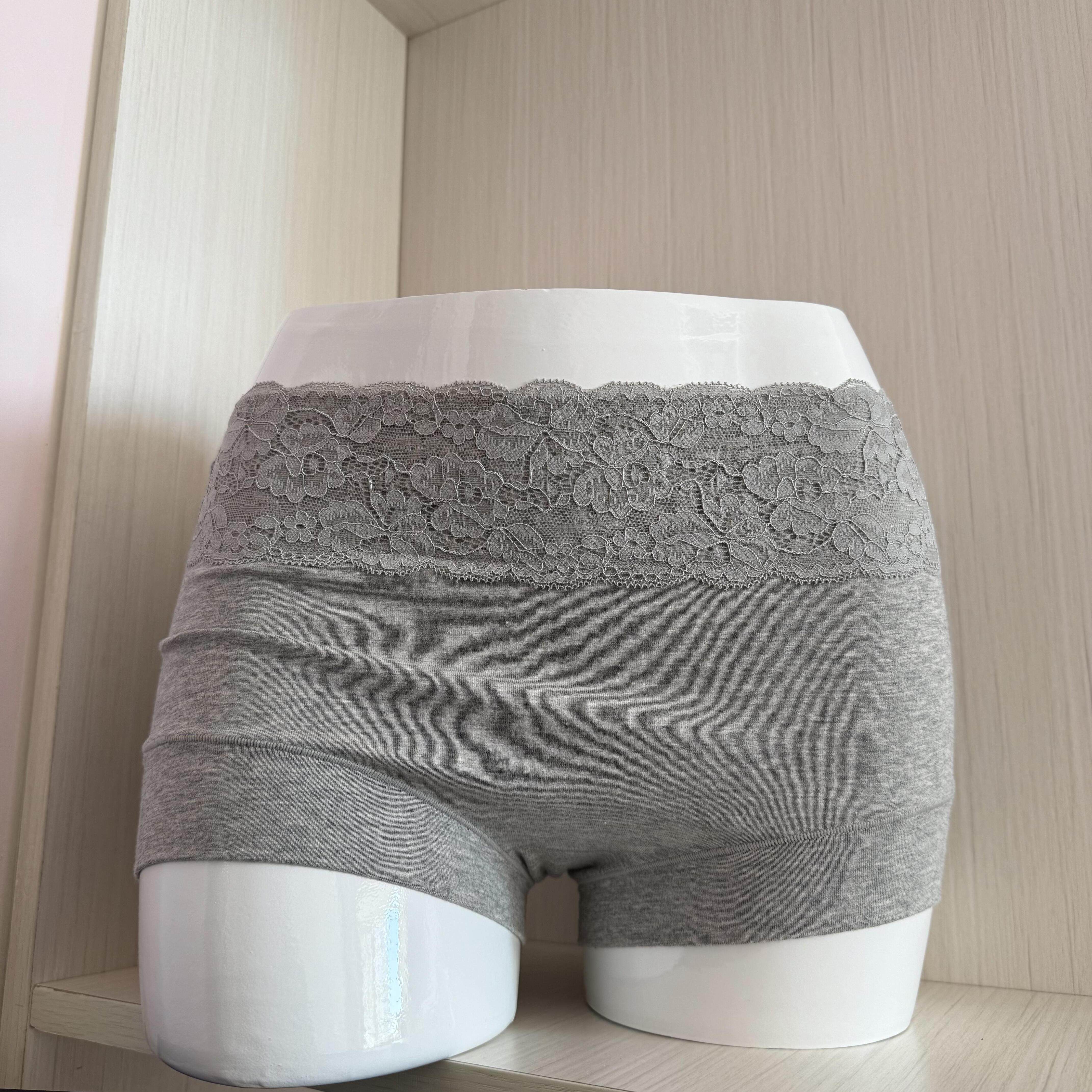 女生穿的四角裤!安利一万遍!全包臀可收腹!纯棉!能当安全裤穿