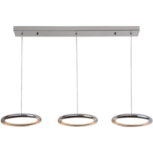 护眼餐厅吊灯北欧轻奢客厅床头书房书桌餐桌灯岛台全光谱三头吊灯