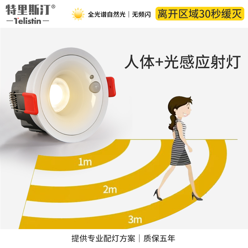 特里斯汀人体感应射灯走廊