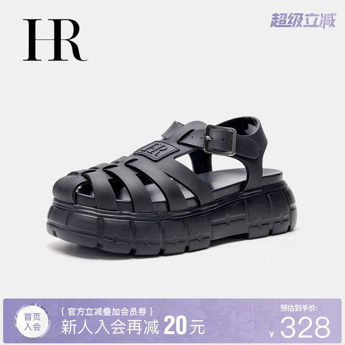 HR赫莲娜时尚新款罗马凉鞋